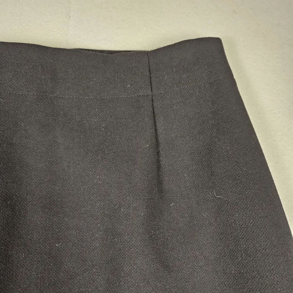 Kate Spade Mainline Colorblock Mini Skirt Size 10 Black A-Line Designer Clueless